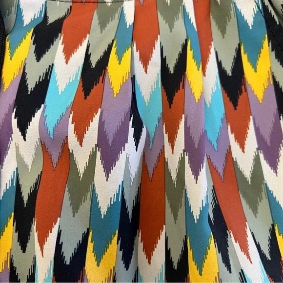 Kavu Colorful Geometric Women's Tepic Athletic Shorts Size XS - Picture 4 of 9